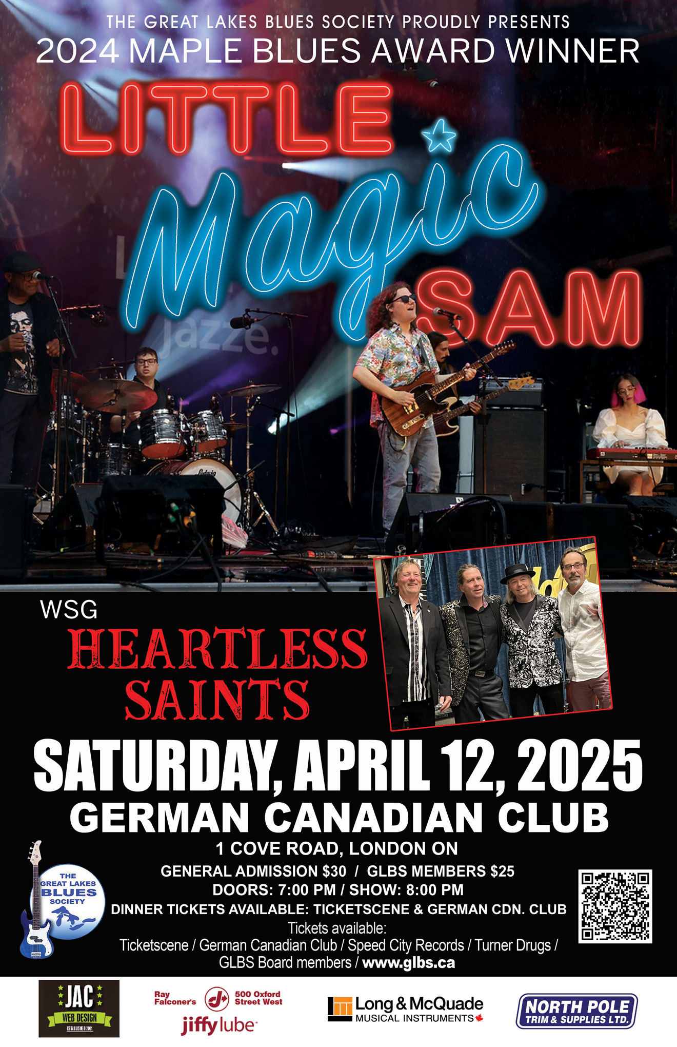 Little Magic Sam wsg Heartless Saints